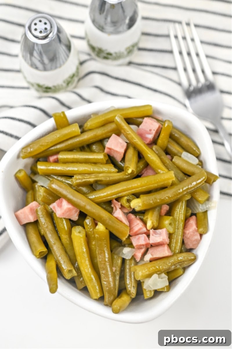Hearty Keto Slow Cooker Ham and Green Beans 4 Low Carb Slow Cooker Green Beans and Ham