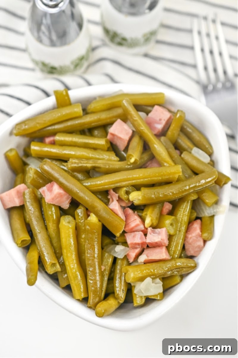 Hearty Keto Slow Cooker Ham and Green Beans 6 Low Carb Slow Cooker Green Beans and Ham