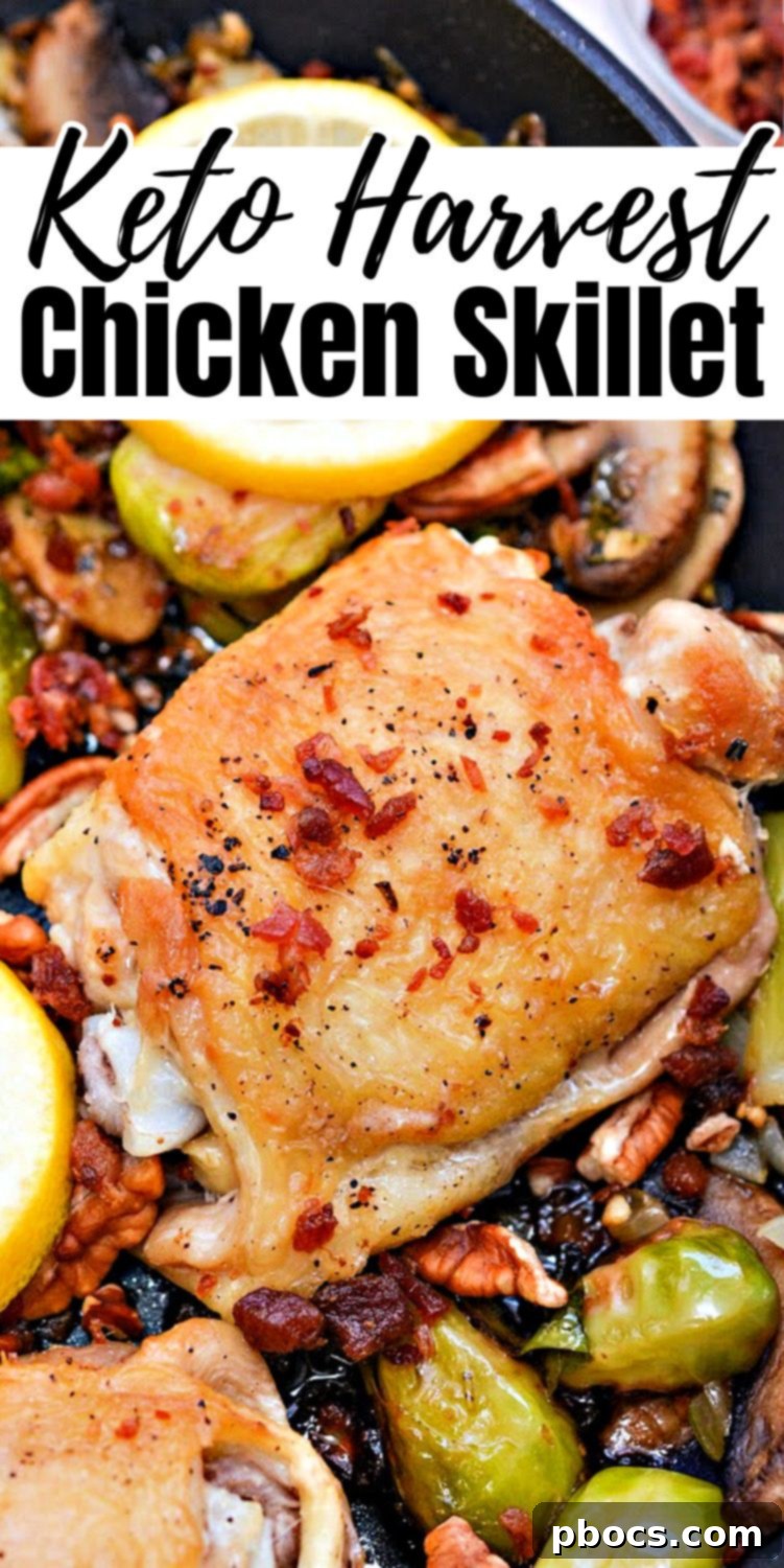 Keto Skillet Harvest Chicken Pin for Later