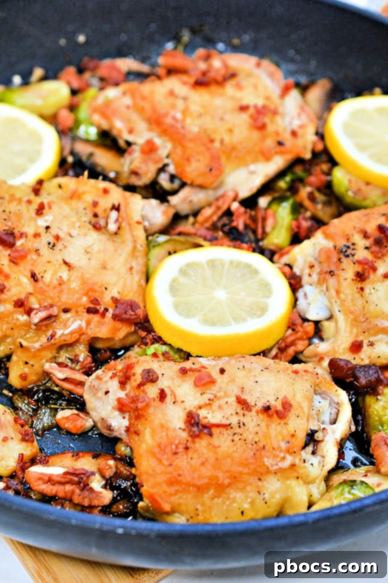 Chicken Thighs In A Skillet - Ready for Meal Prep