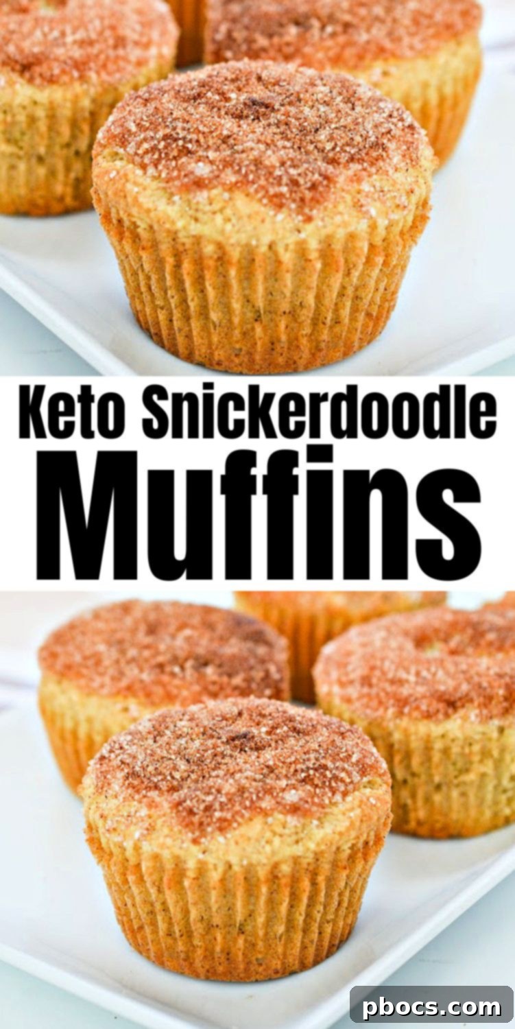 Delectable Keto Snickerdoodle Muffins 14 Pin for later: Keto Snickerdoodle Muffins Recipe