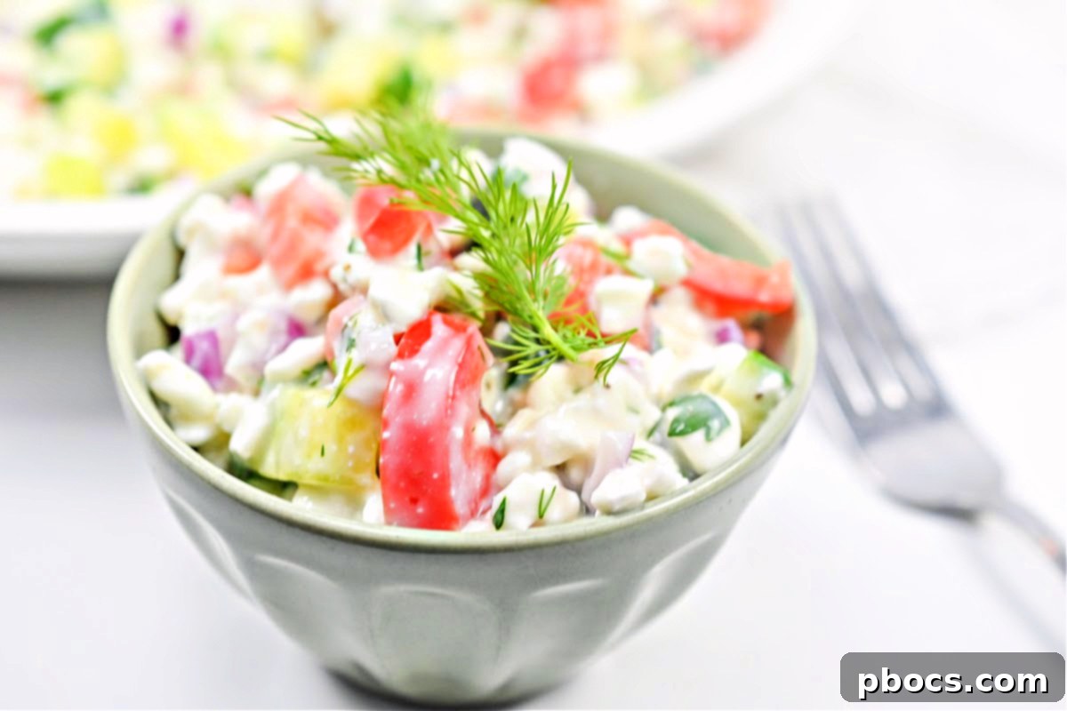 Protein-Rich Low Carb Cottage Cheese Salad 11 Low Carb Cottage Cheese Salad