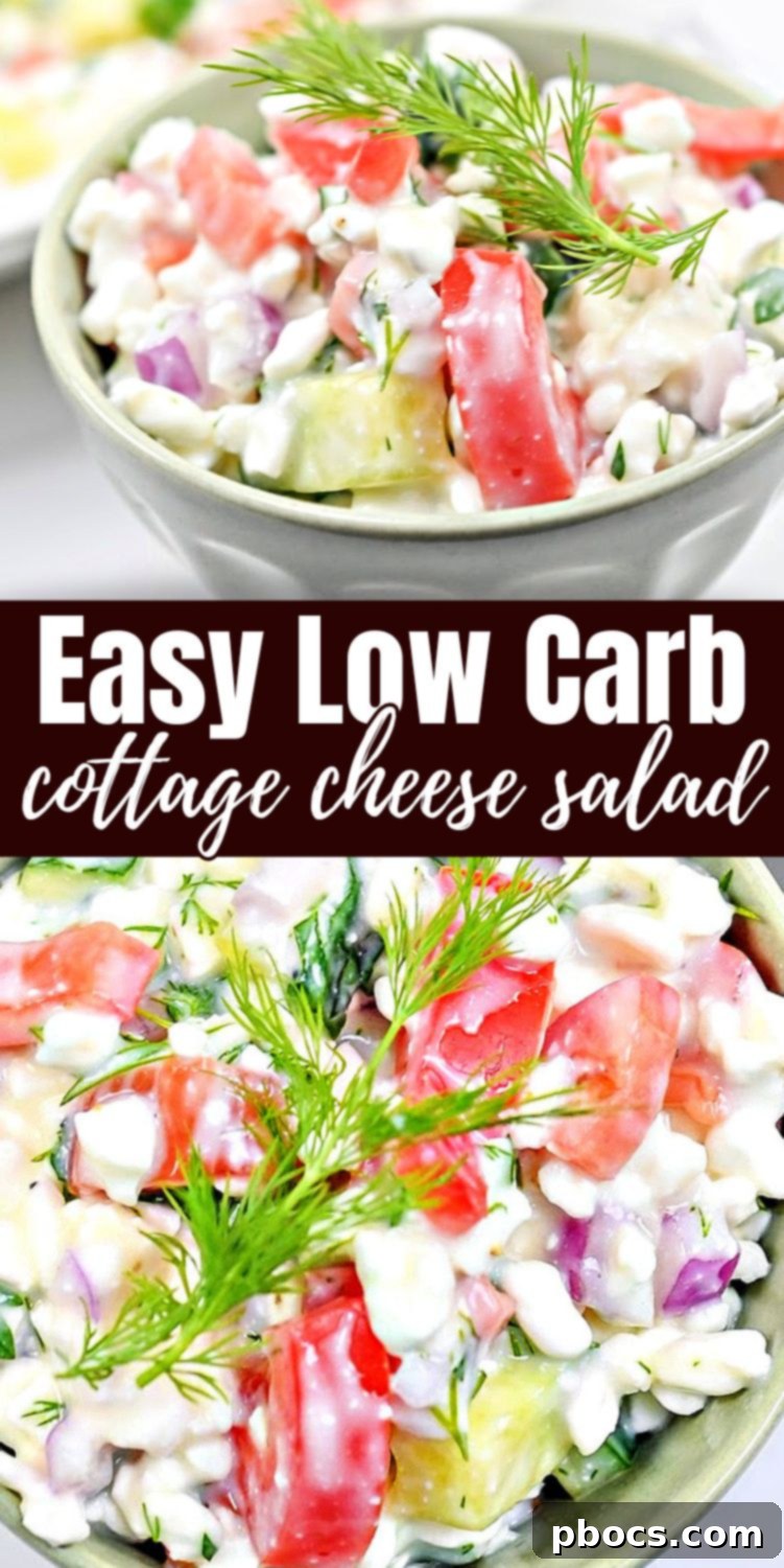 Protein-Rich Low Carb Cottage Cheese Salad 12 Low Carb Cottage Cheese Salad