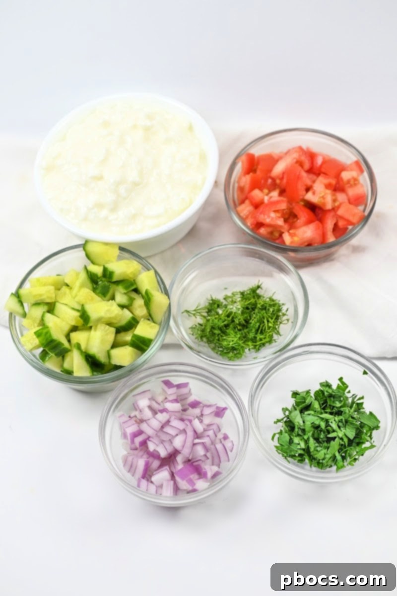 Protein-Rich Low Carb Cottage Cheese Salad 9 Low Carb Cottage Cheese Salad Ingredients