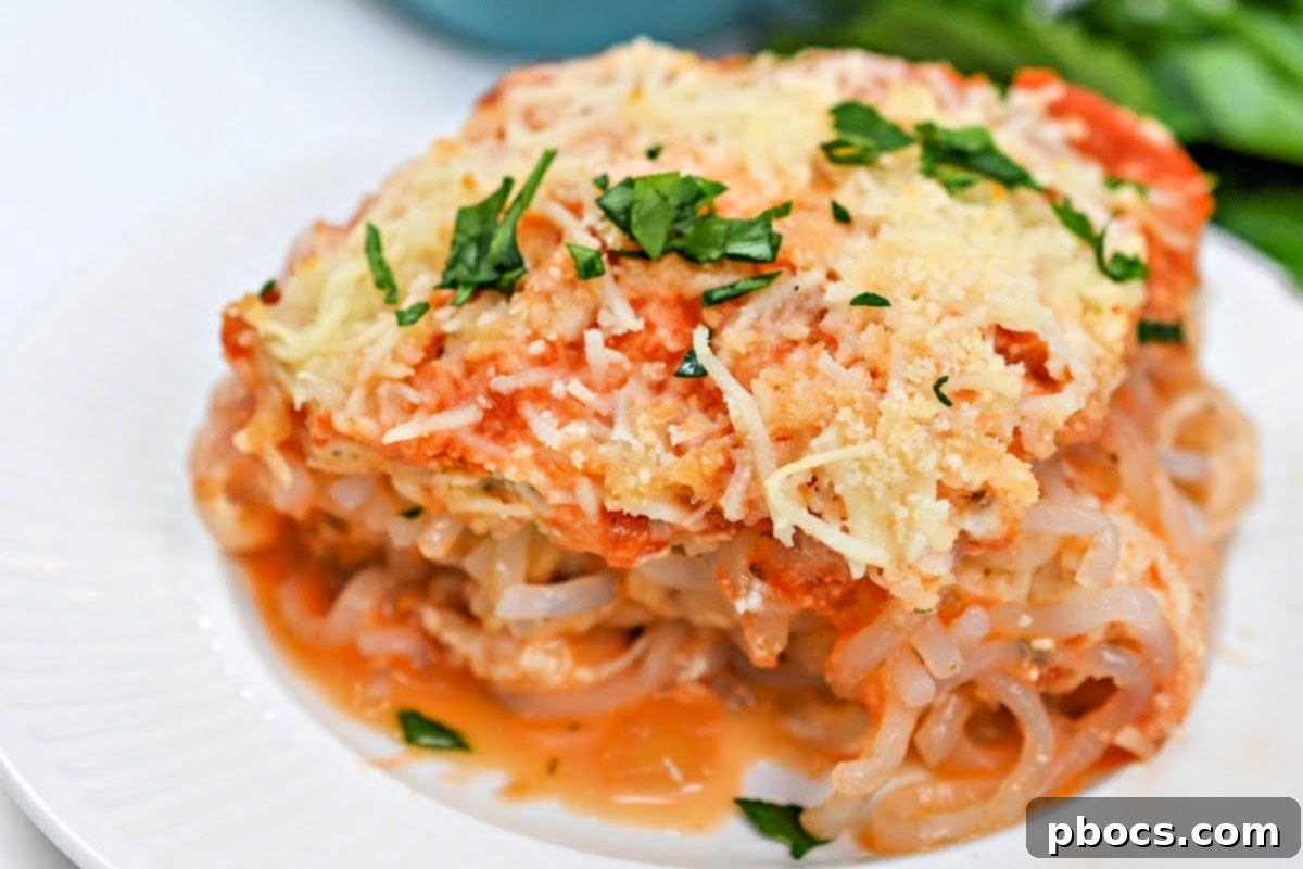 Keto Ramen Lasagna TikTok Style 14 Baked Low Carb TikTok Ramen Lasagna resting.