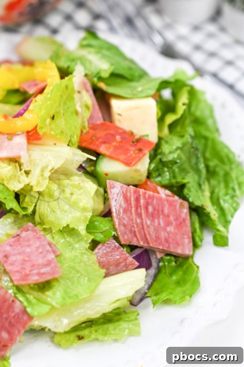 Keto Italian Sub Salad