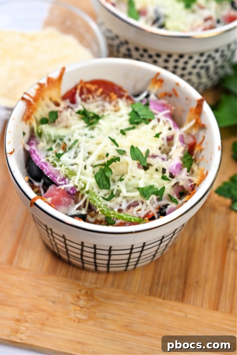 Keto Supreme Pizza Bowls