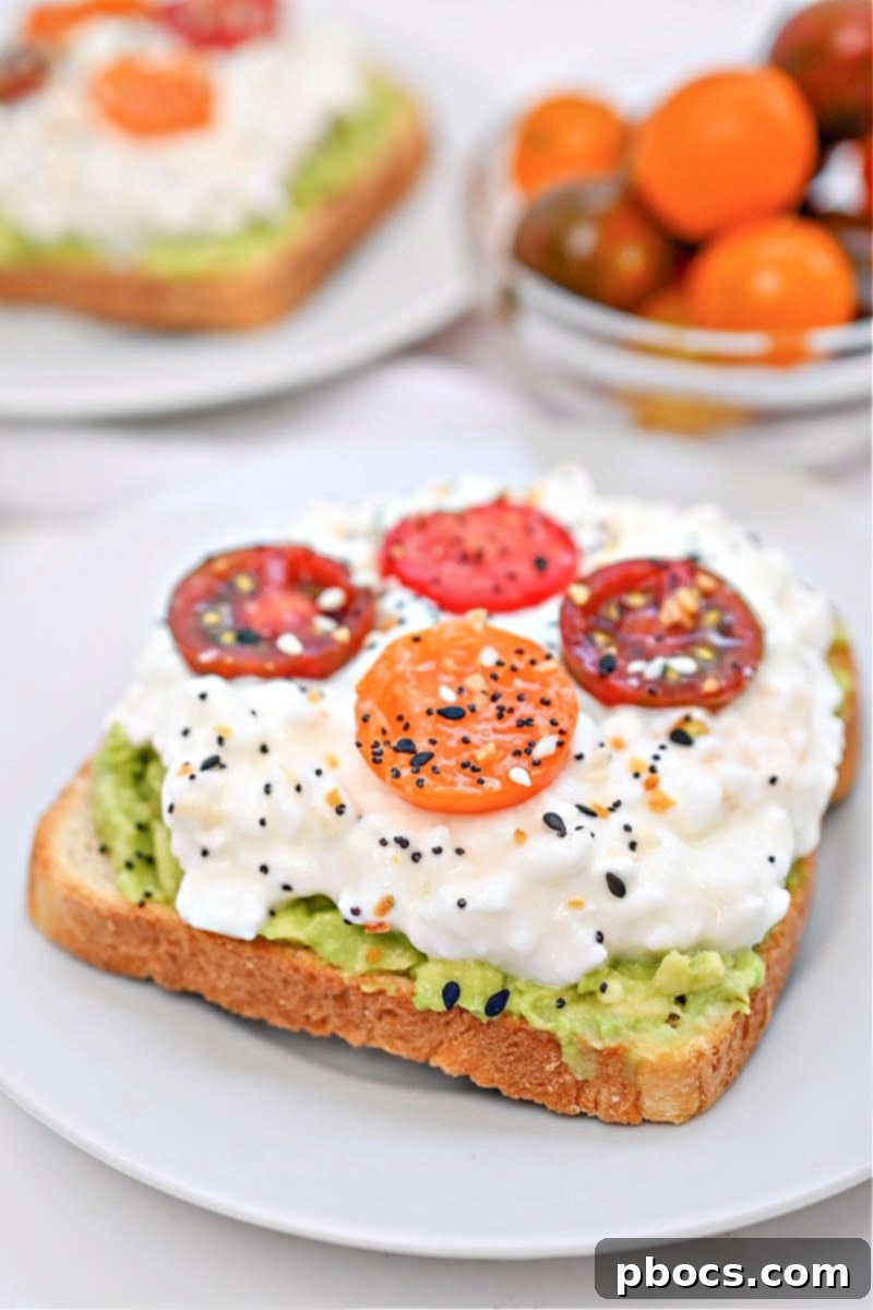 Savory Keto Cottage Cheese Toast 2 Keto Cottage Cheese Toast