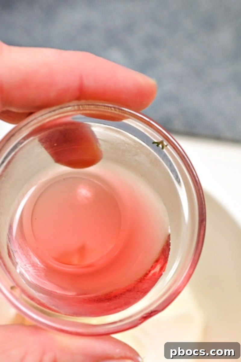 Refreshing Keto Carrot Radish Slaw 11 Red Wine Vinegar Bottle