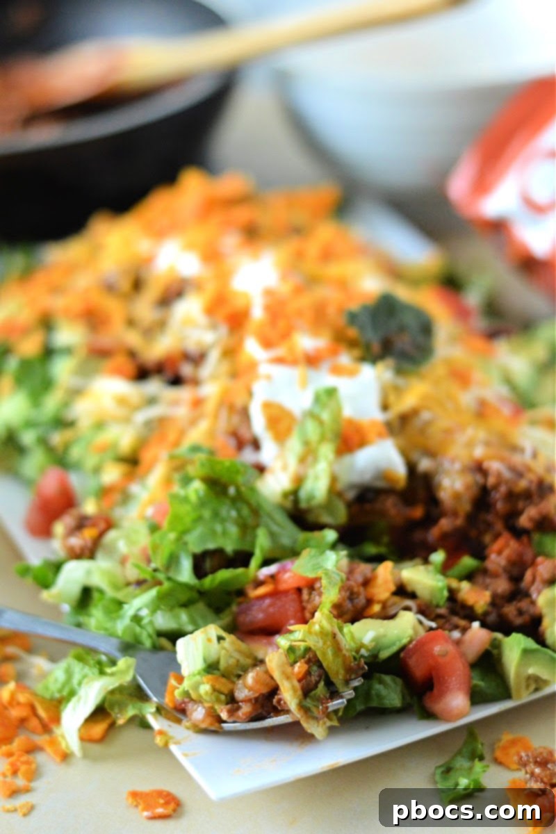 Low Carb Ground Beef Chili Salad