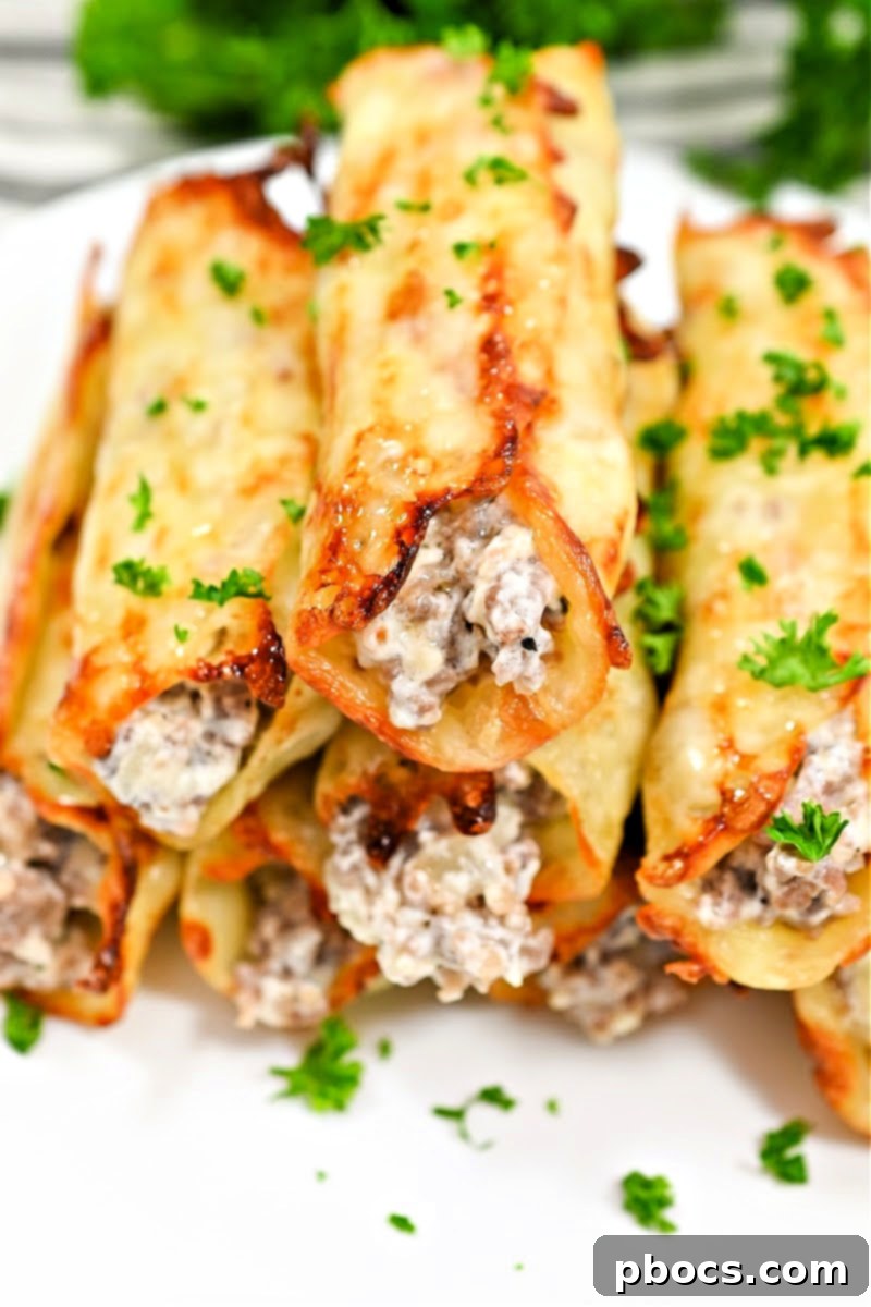 Keto Sausage Lasagna Pinwheels 7 Container of Keto Sausage Lasagna Rollups ready for storage