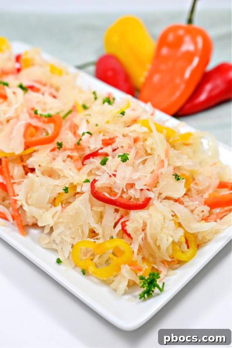 Storing Low Carb Sauerkraut Salad for Meal Prep