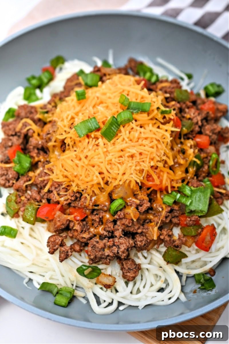 Variety of Keto Taco inspired dishes