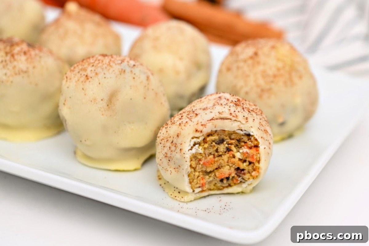 Assortment of keto desserts including carrot cake balls