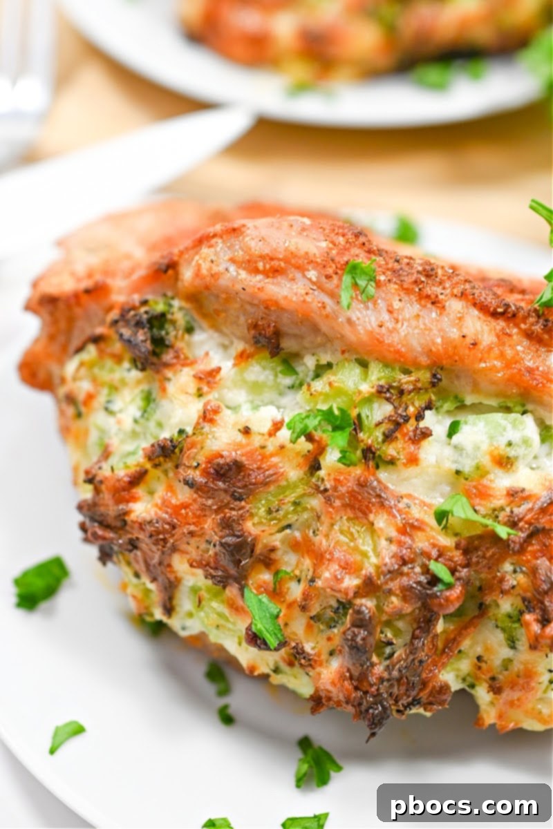 Keto Stuffed Pork Chops with Cheesy Broccoli 3 Stuffed Pork Chop Ready for Cooking