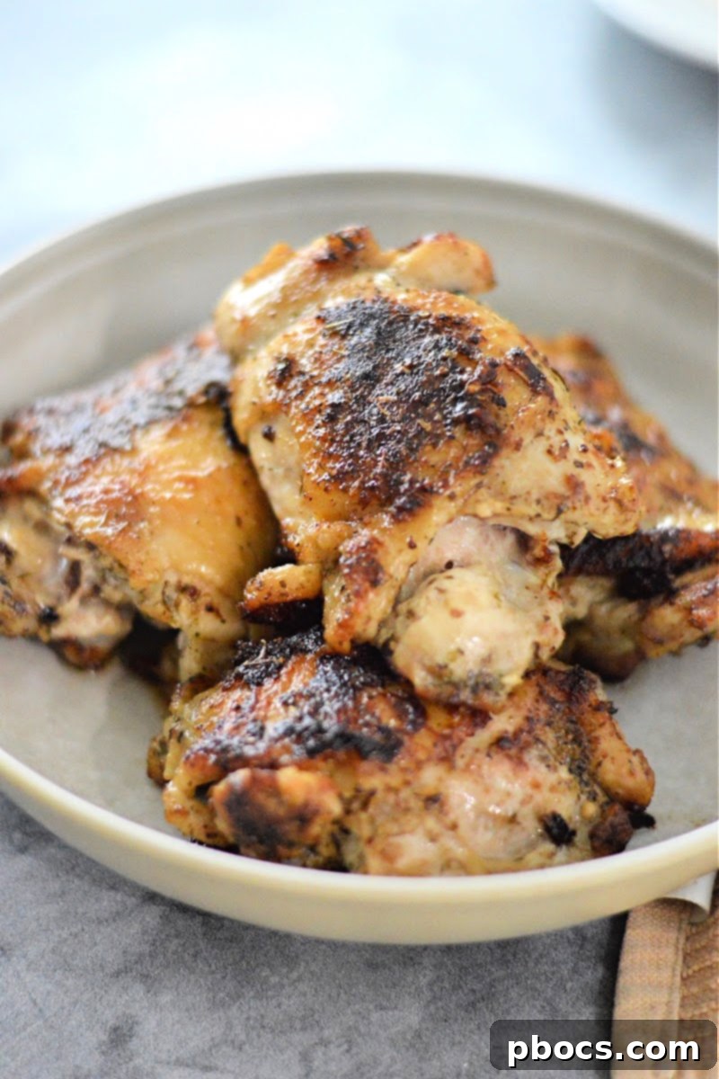 Crispy Keto Pan Chicken Thighs 2 Keto Pan Seared Chicken Thighs with Crispy Skin