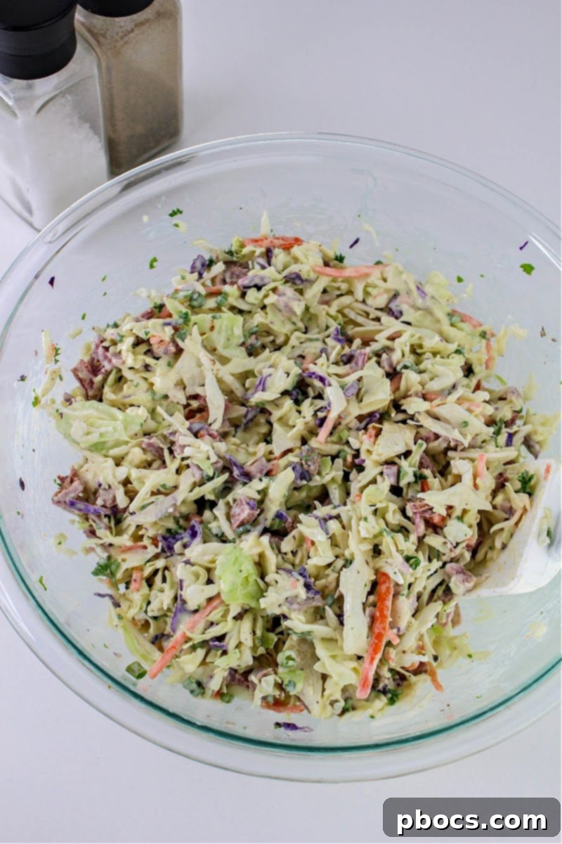 Serving Suggestions for Your Low Carb Corned Beef Slaw