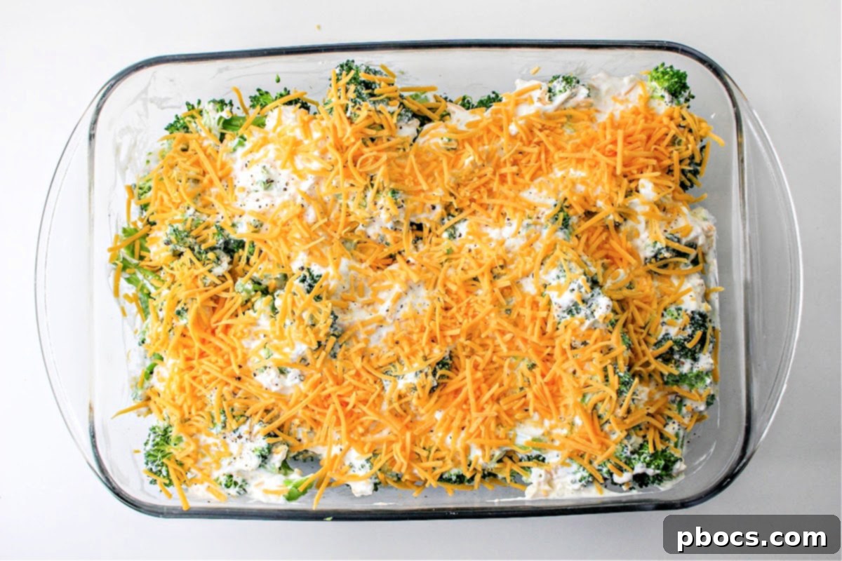 Low Carb Cheesy Ranch Broccoli Casserole