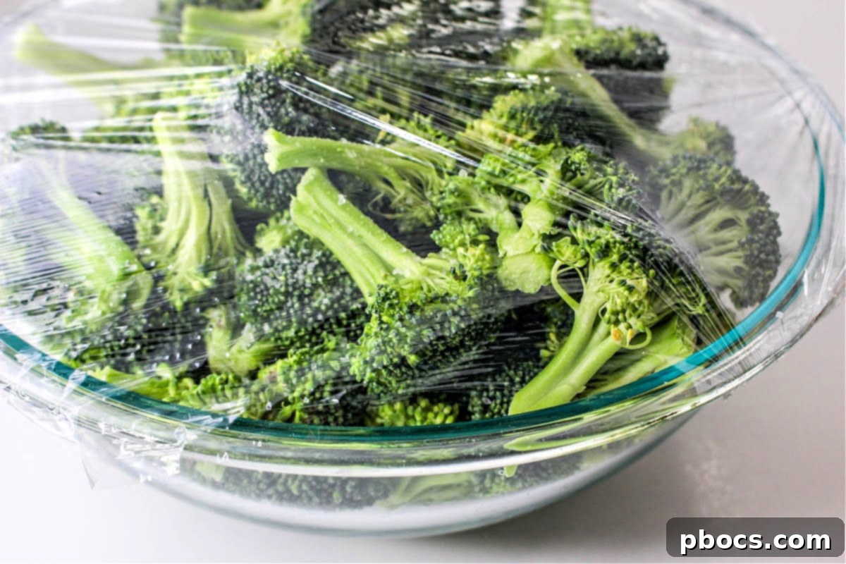 Steaming the Broccoli