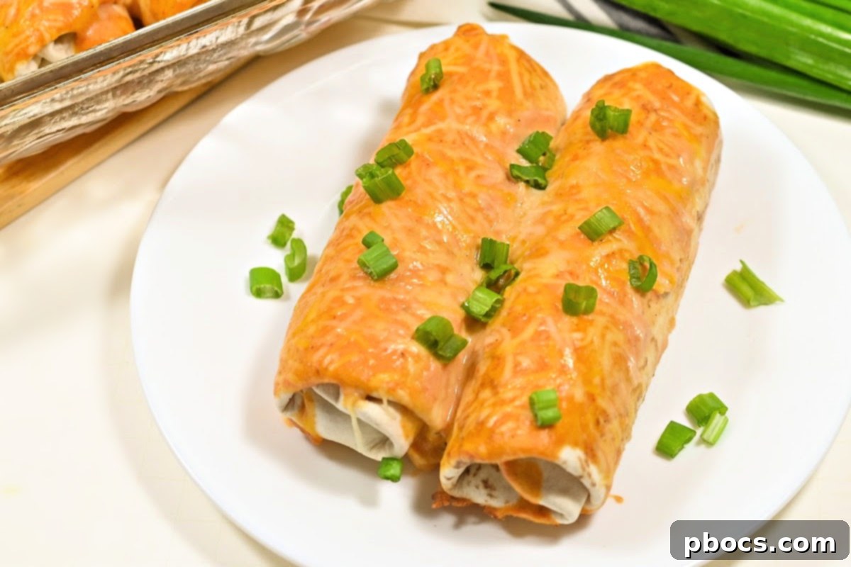 Baked Keto Crack Chicken Enchiladas, golden and bubbly
