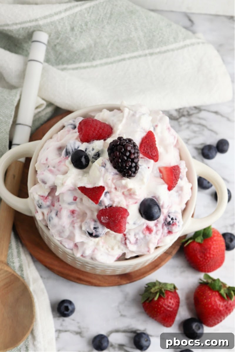 Keto Mixed Berry Cheesecake Fluff 6 Keto Very Berry Cheesecake Salad
