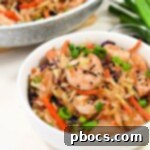Deconstructed Keto Shrimp Egg Roll 14 Keto Shrimp Egg Roll in a Bowl