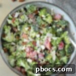 Low Carb Strawberry Broccoli Salad
