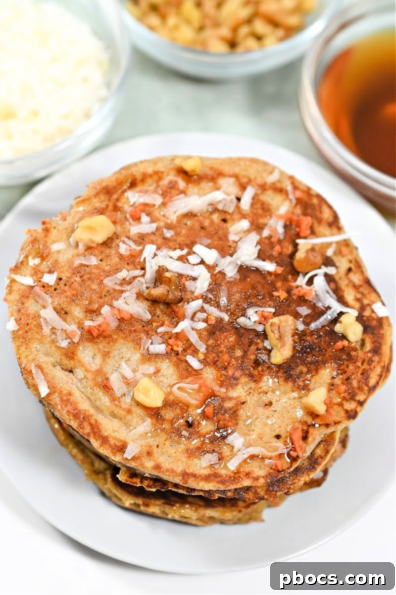 Keto Carrot Pancakes