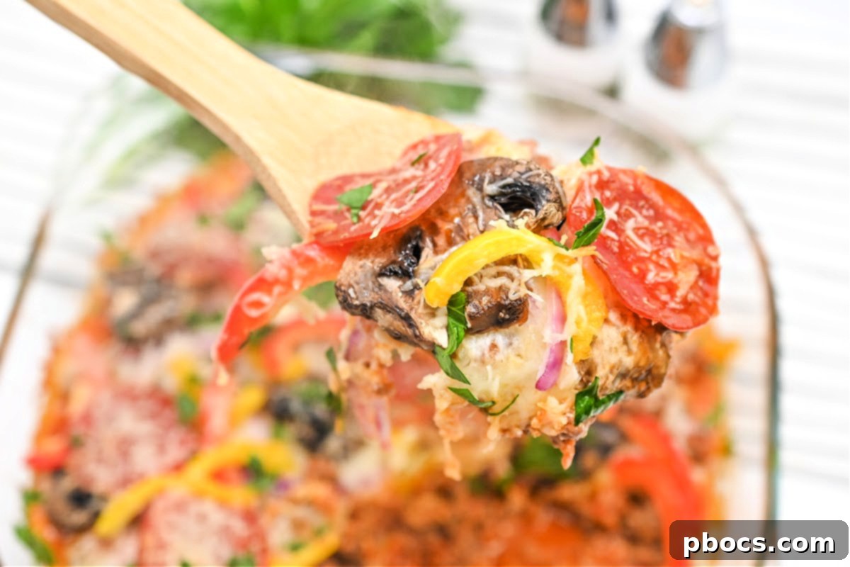 Keto Beef Pizza Bake 13 Baked Keto Ground Beef Pizza Casserole