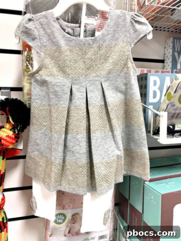 T.J.Maxx Girls Christmas Outfits - Charming patterned dress