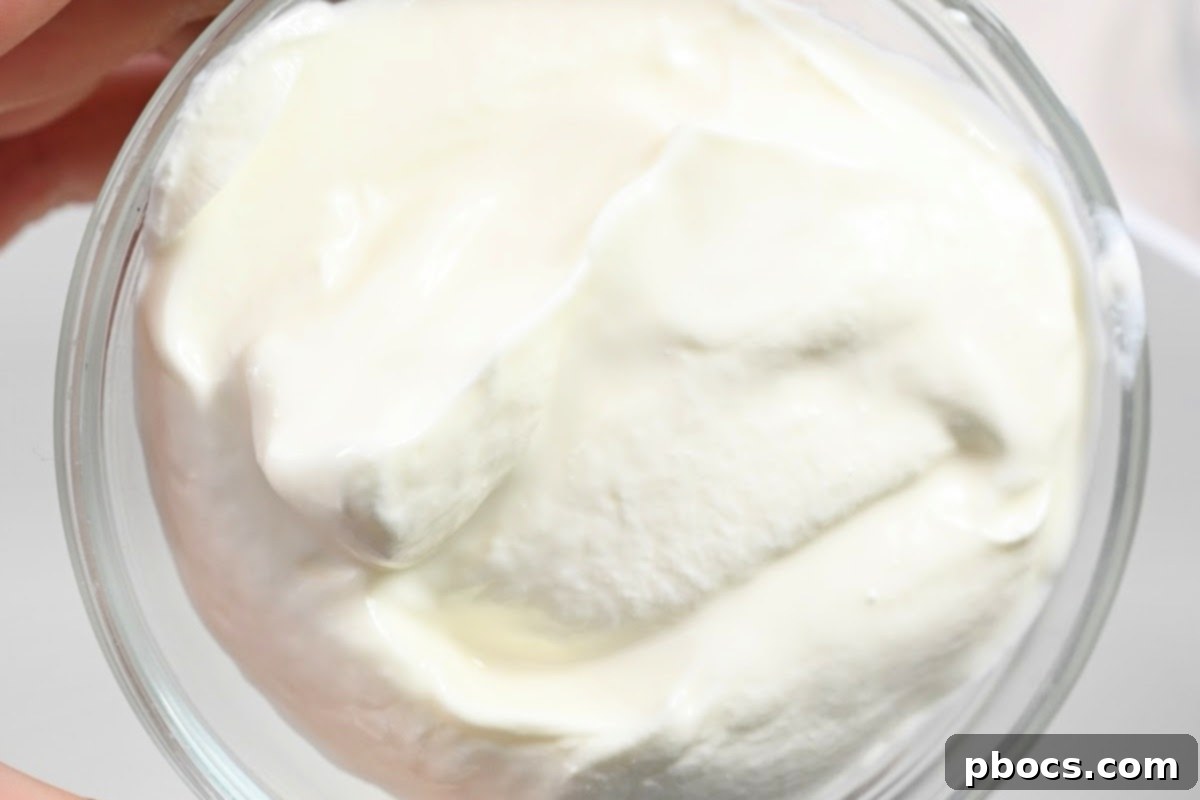 Mixing the creamy dressing for Mexican coleslaw