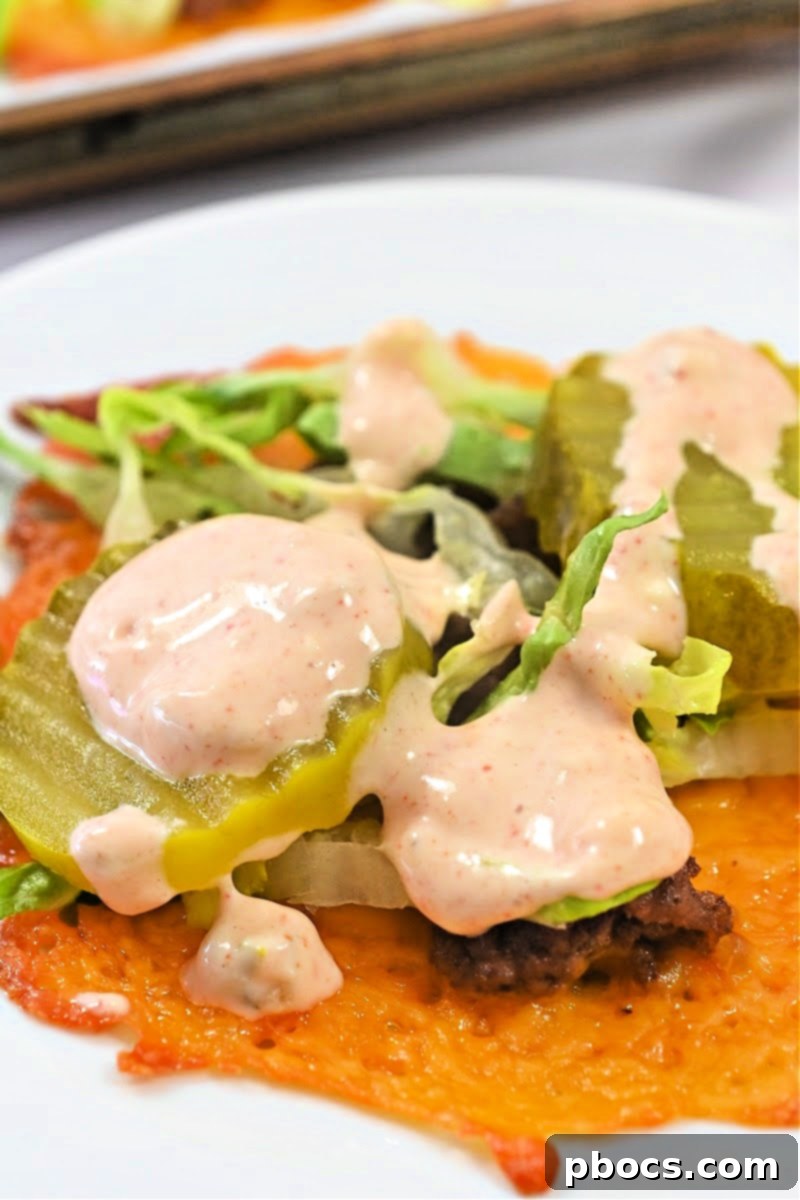 Big Mac Keto Cheese Crunchers 4 Variety of toppings for Keto Big Mac Cheese Crisps, showcasing customizable options.