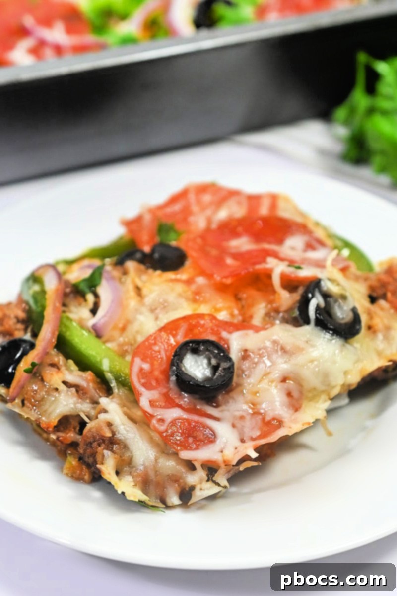 Keto Zucchini Pizza Casserole