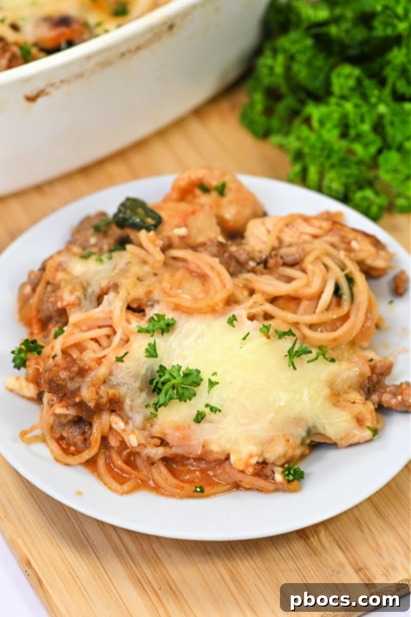 Delicious Keto Cottage Cheese Pasta Bake with Creamy Marinara Sauce