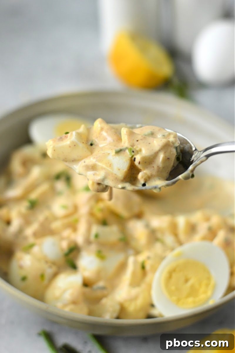 Mediterranean Greek Yogurt Egg Salad 5 Low Carb Greek Yogurt Egg Salad