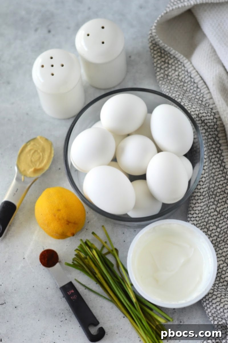 Mediterranean Greek Yogurt Egg Salad 8 Low Carb Greek Yogurt Egg Salad Ingredients