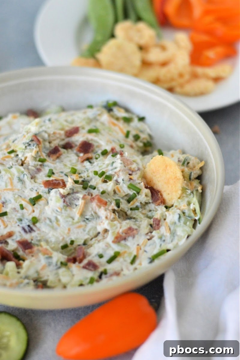 Keto Cucumber Crack Dip
