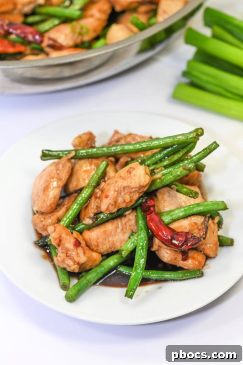 Keto Mongolian Chicken Skillet - Perfectly Seared Chicken and Green Beans