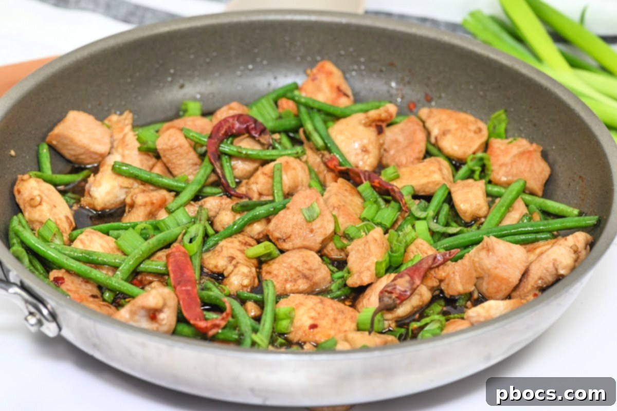 Keto Mongolian Chicken Skillet - Served with Side Dish