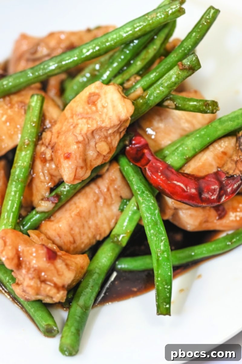 Keto Mongolian Chicken Skillet - Stored in a Container