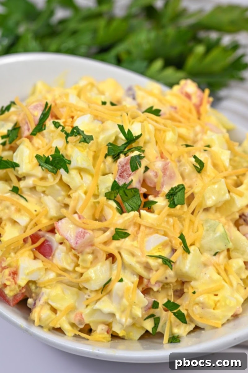 Keto Tomato Egg Salad - Perfect Blend of Flavors