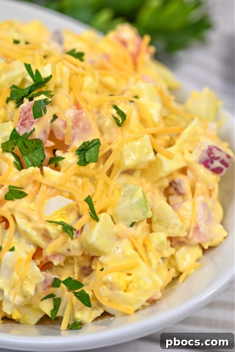 Final Keto Tomato Egg Salad