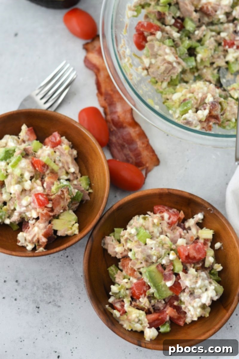 Guilt-Free Cottage Tuna Salad 2 Low-Carb Cottage Cheese Tuna Salad
