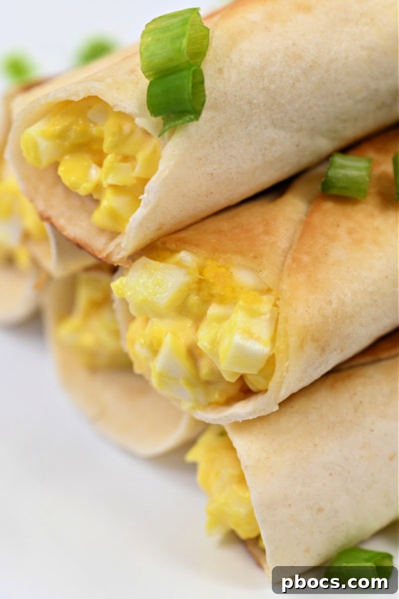 Delicious Keto Japanese Egg Salad Roll-Ups, perfect for a low-carb lunch