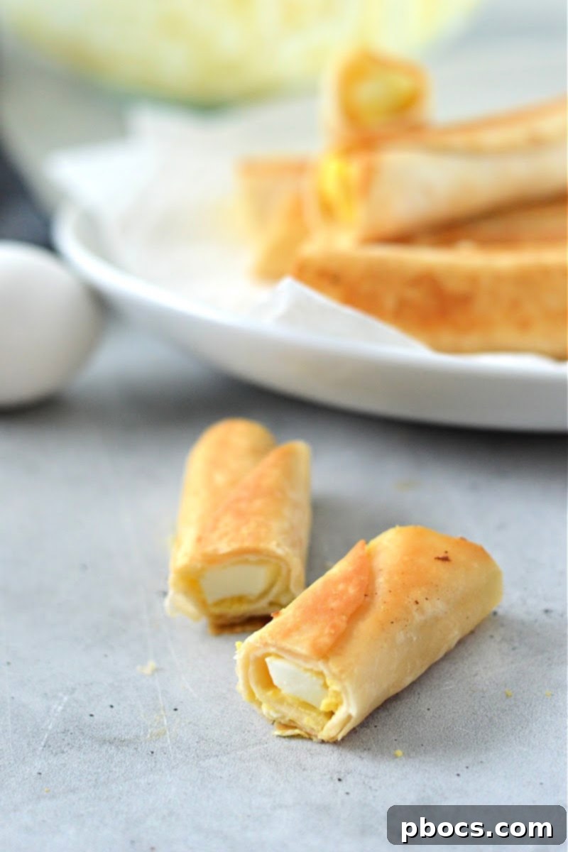 Keto Japanese Egg Salad Roll-Ups in an airtight container for meal prep