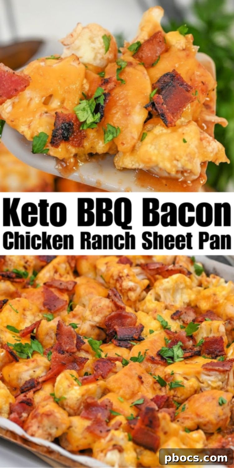 One Pan Keto BBQ Ranch Chicken 10 Keto BBQ Chicken Ranch Sheet Pan