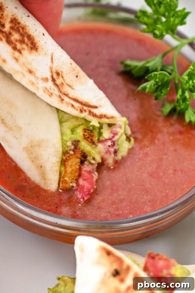 Keto Avocado Chicken Strawberry Salad Roll-Ups