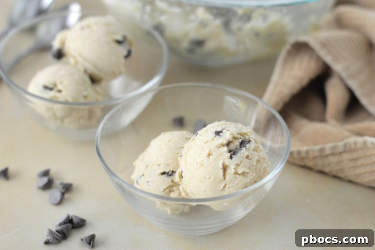 Keto Cottage Cheese Edible Cookie Dough