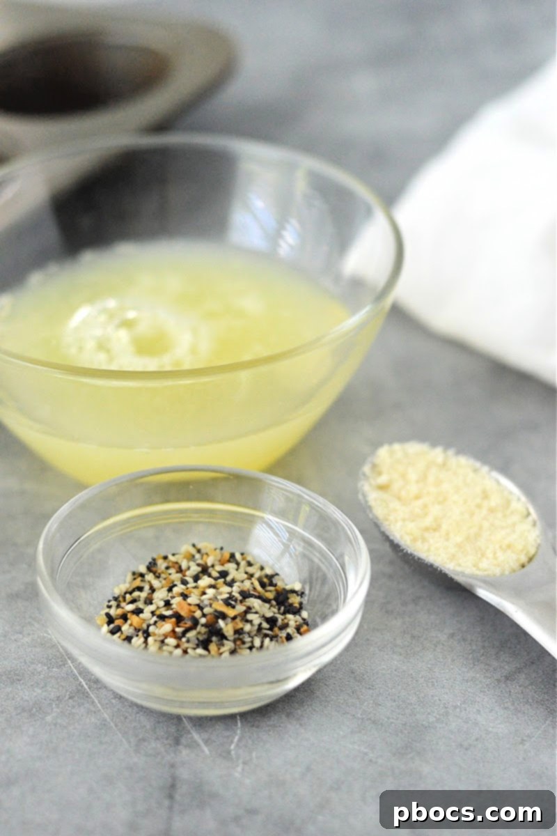 Key ingredients for Keto Zero Net Carb Chips