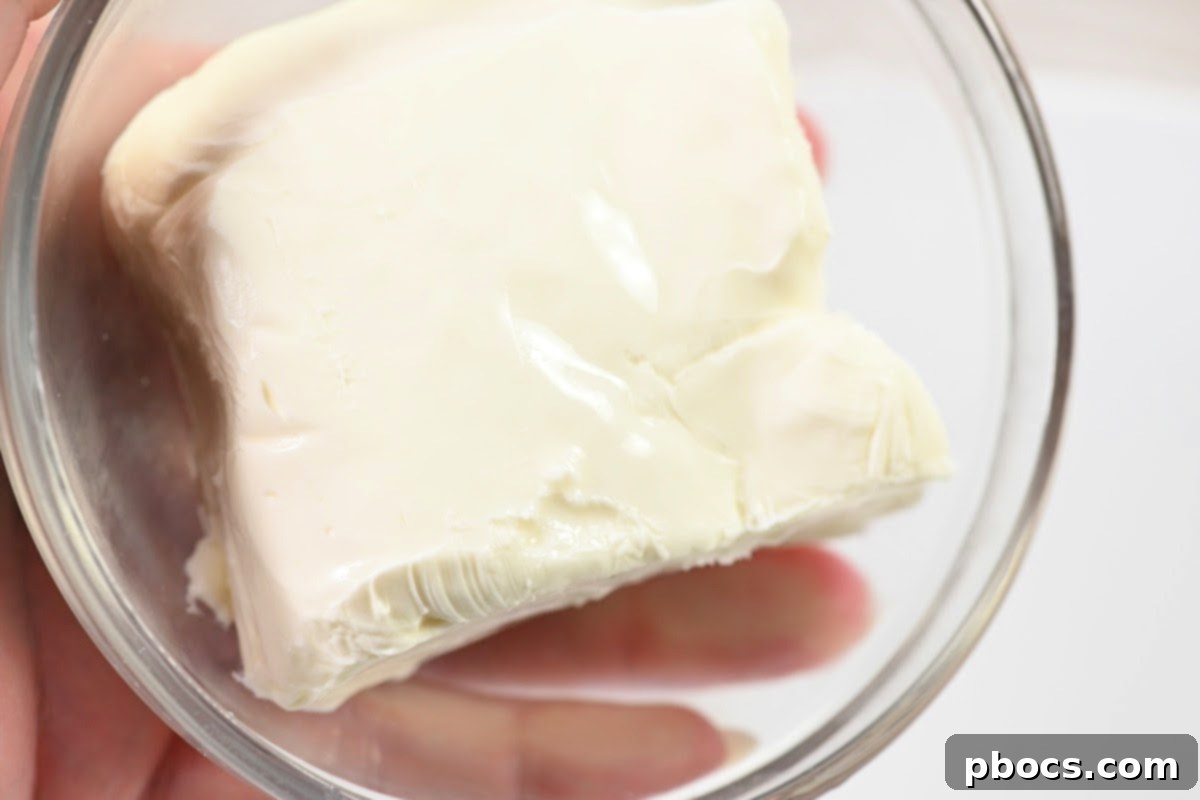 Decadent Keto Cinnamon Brown Sugar Zucchini Cake 12 Softened cream cheese for the frosting